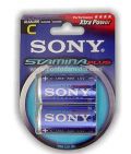 Pilha Alcalina Stamina Plus C - Sony